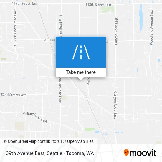 Mapa de 39th Avenue East