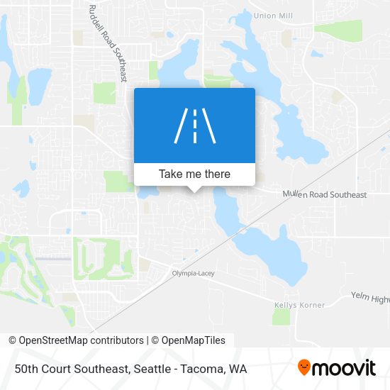 Mapa de 50th Court Southeast