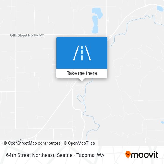 Mapa de 64th Street Northeast