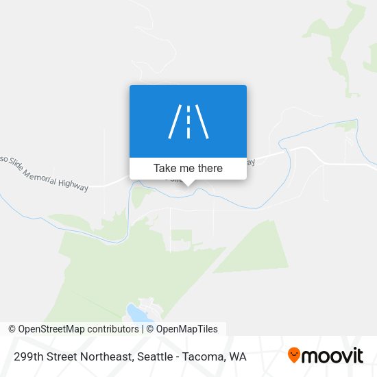Mapa de 299th Street Northeast