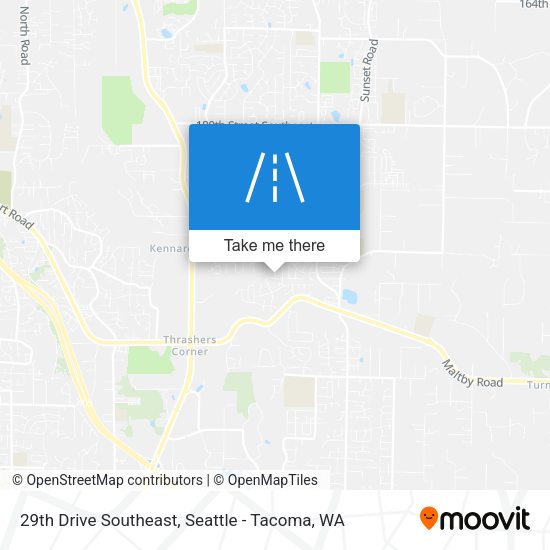 Mapa de 29th Drive Southeast