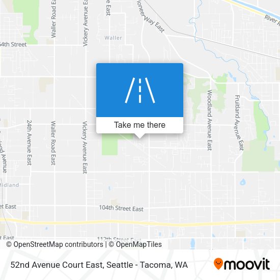 Mapa de 52nd Avenue Court East