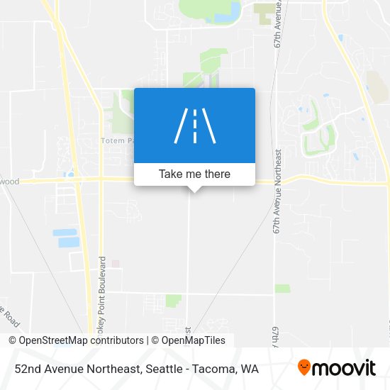 Mapa de 52nd Avenue Northeast