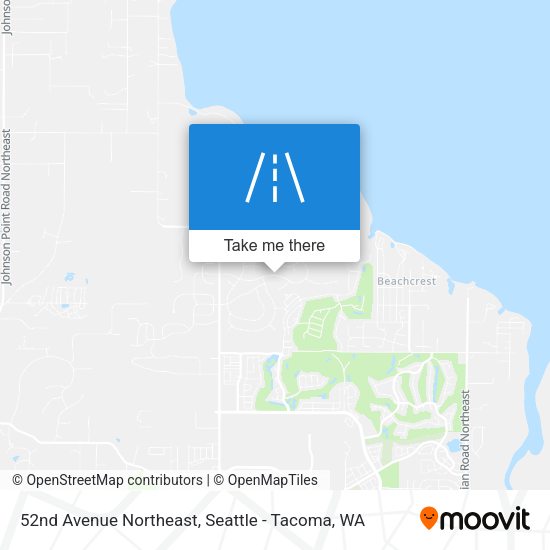 Mapa de 52nd Avenue Northeast