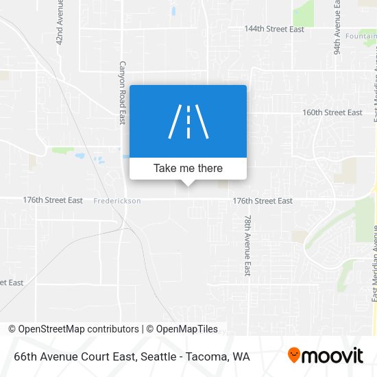 Mapa de 66th Avenue Court East