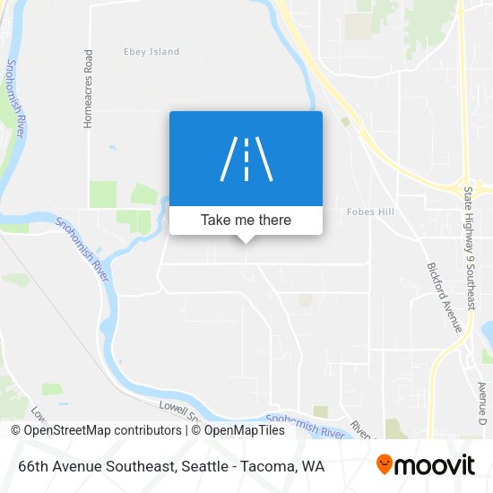 Mapa de 66th Avenue Southeast