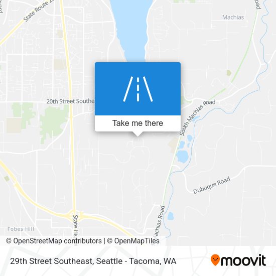 29th Street Southeast map