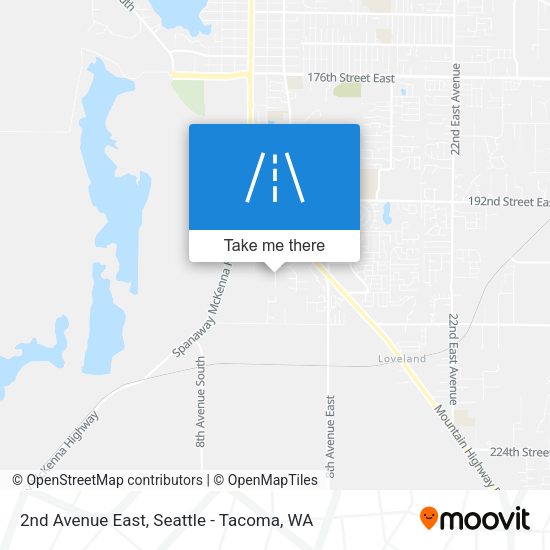 Mapa de 2nd Avenue East