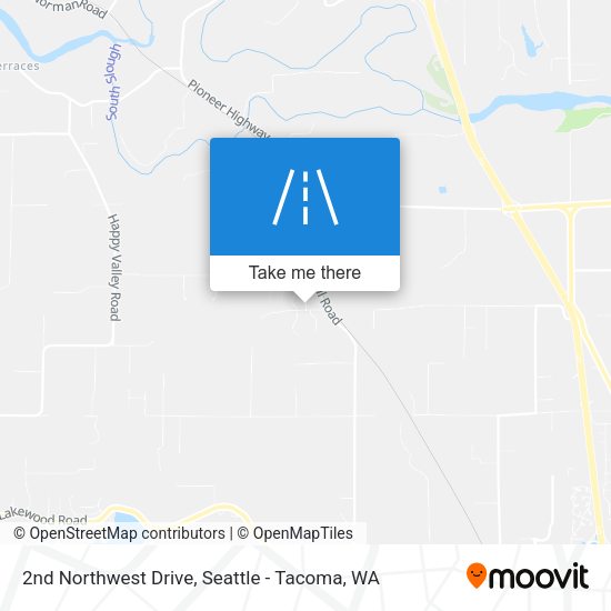 2nd Northwest Drive map