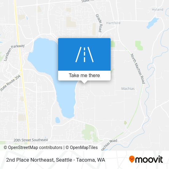 Mapa de 2nd Place Northeast