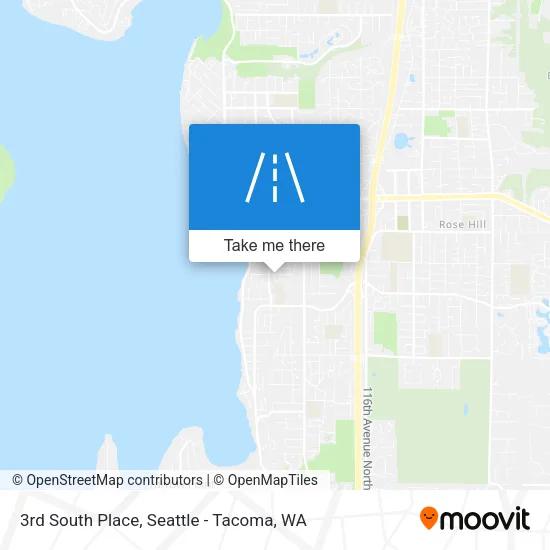 3rd South Place map