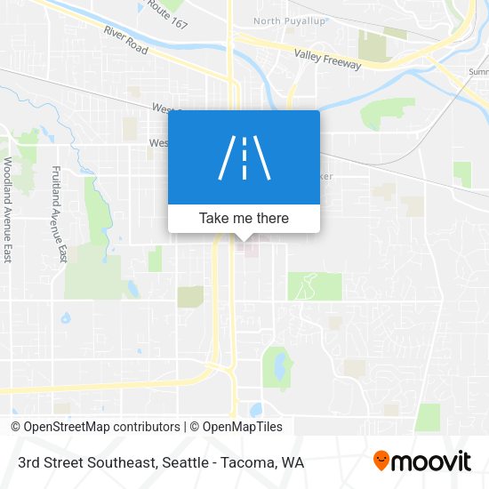 Mapa de 3rd Street Southeast