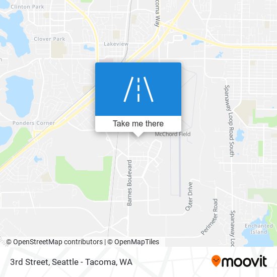 3rd Street map