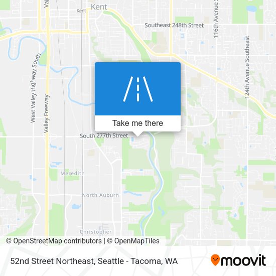 Mapa de 52nd Street Northeast