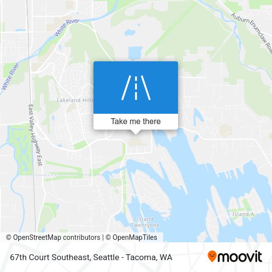 Mapa de 67th Court Southeast