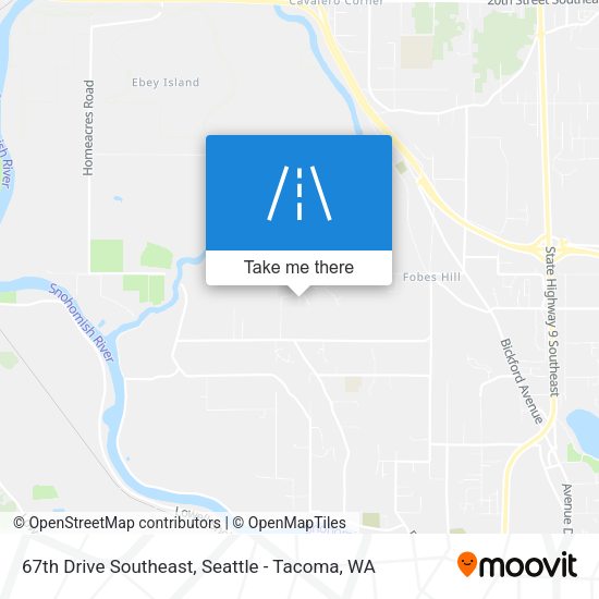 Mapa de 67th Drive Southeast
