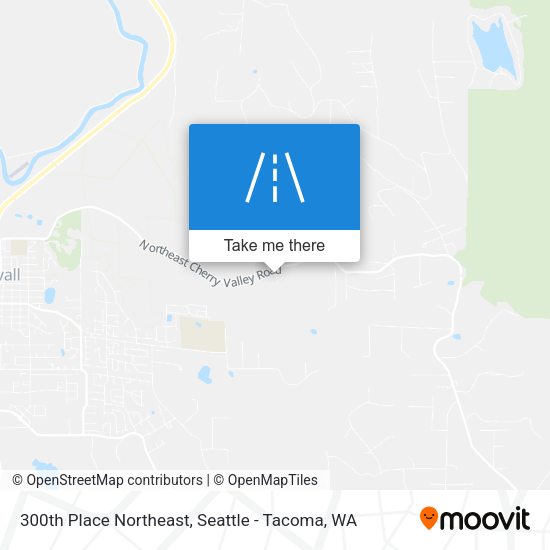 Mapa de 300th Place Northeast