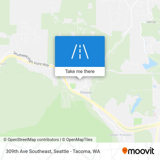 Mapa de 309th Ave Southeast