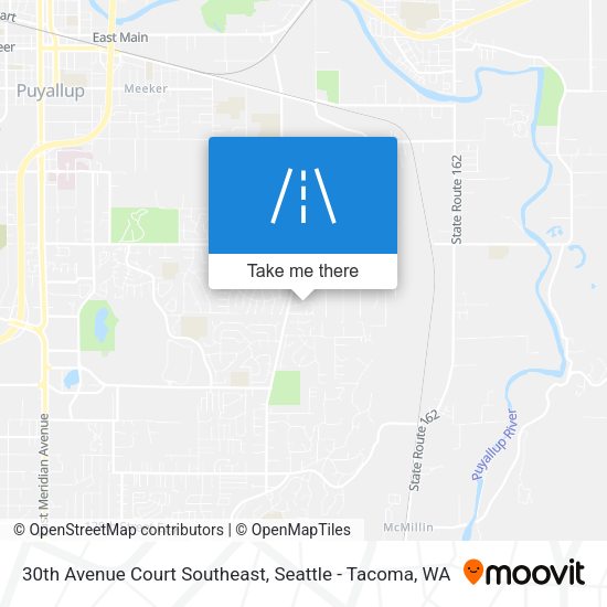 Mapa de 30th Avenue Court Southeast