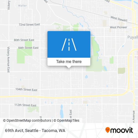 69th Avct map