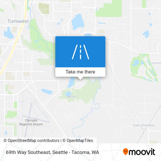69th Way Southeast map