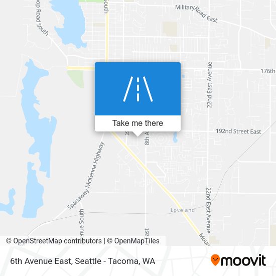 6th Avenue East map