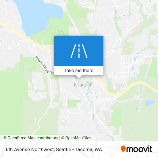 Mapa de 6th Avenue Northwest