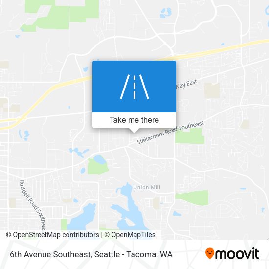 Mapa de 6th Avenue Southeast