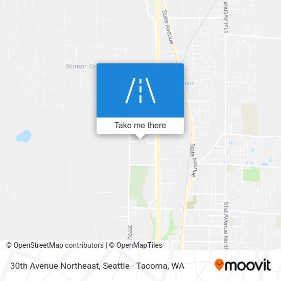 Mapa de 30th Avenue Northeast