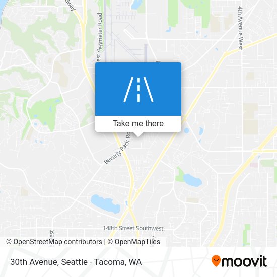 Mapa de 30th Avenue