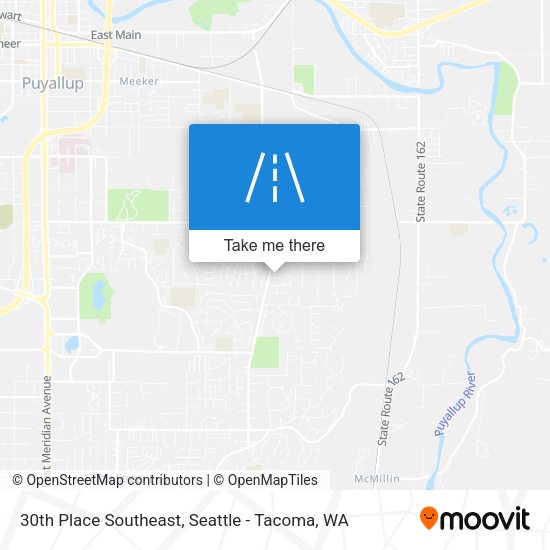 Mapa de 30th Place Southeast