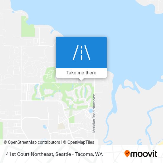 Mapa de 41st Court Northeast