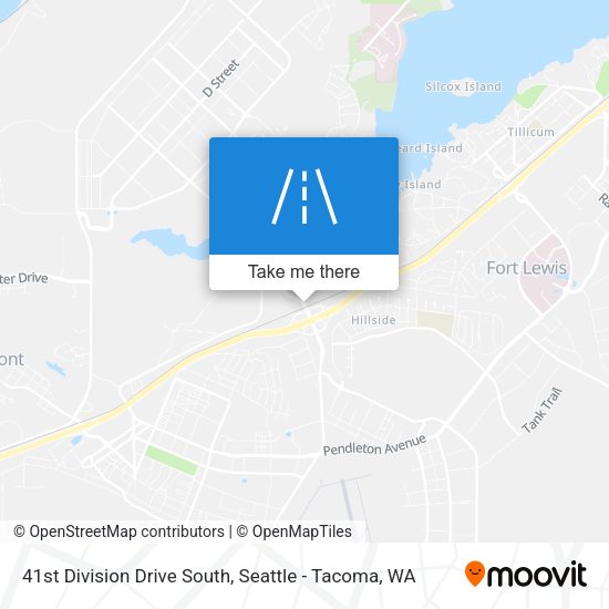Mapa de 41st Division Drive South