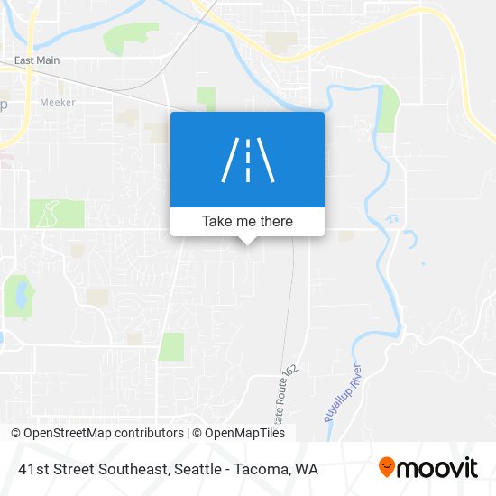 Mapa de 41st Street Southeast