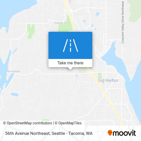 Mapa de 56th Avenue Northeast