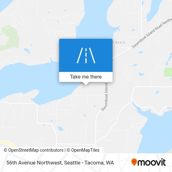 Mapa de 56th Avenue Northwest