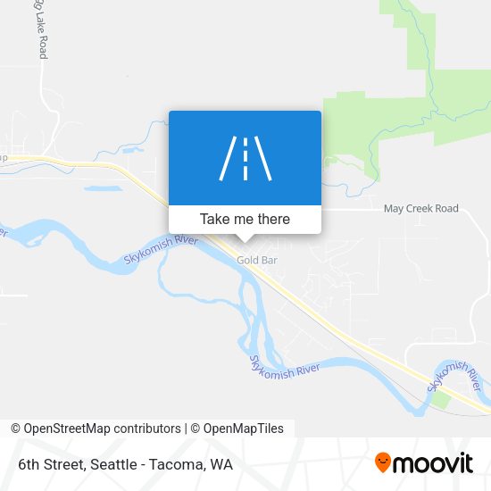 6th Street map