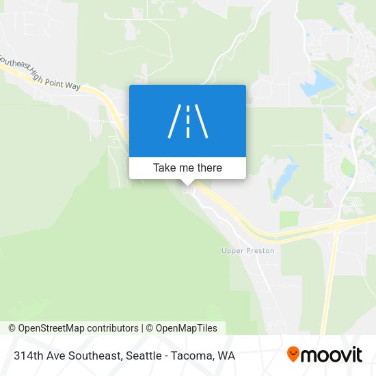 Mapa de 314th Ave Southeast