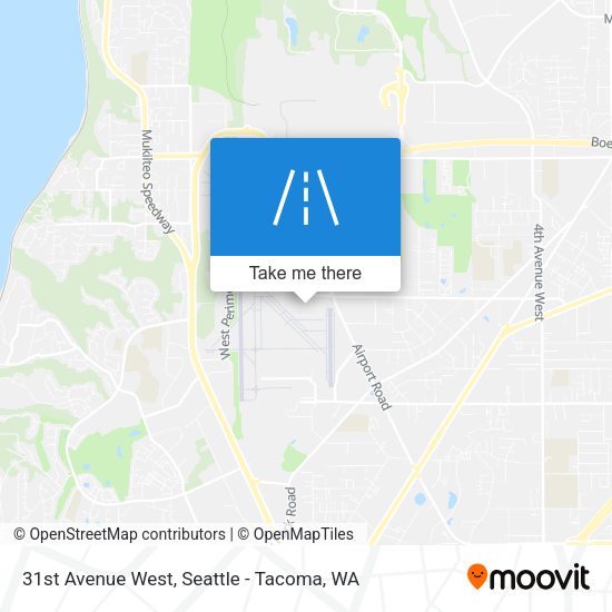 Mapa de 31st Avenue West