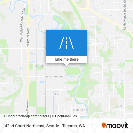 Mapa de 42nd Court Northeast