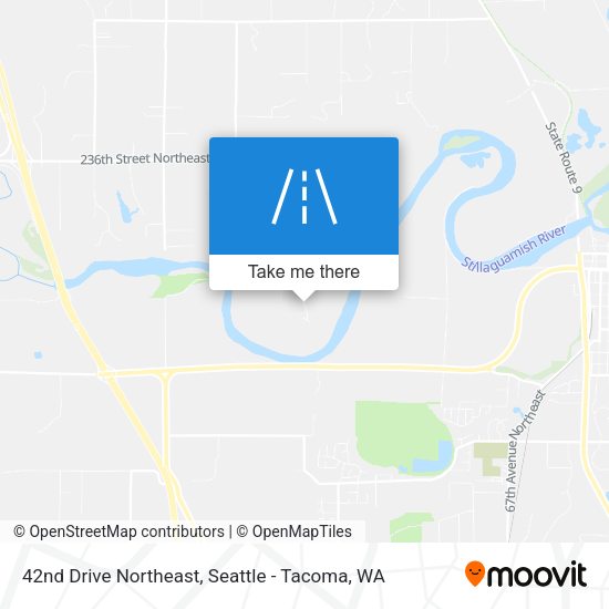 Mapa de 42nd Drive Northeast