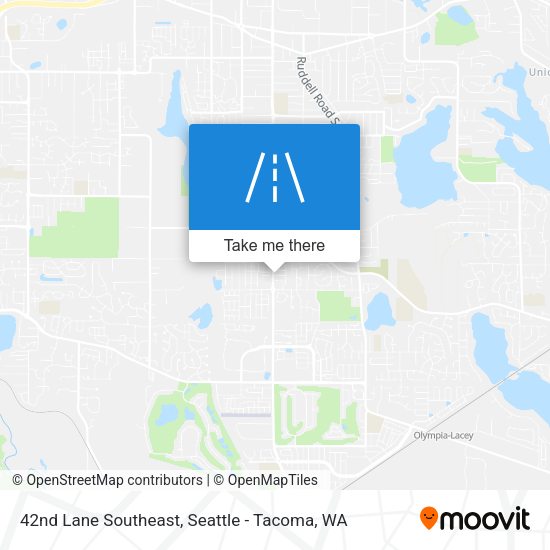 Mapa de 42nd Lane Southeast