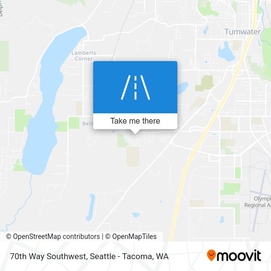 Mapa de 70th Way Southwest