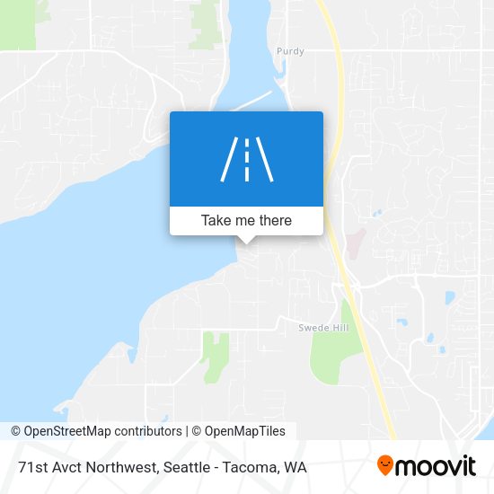 Mapa de 71st Avct Northwest