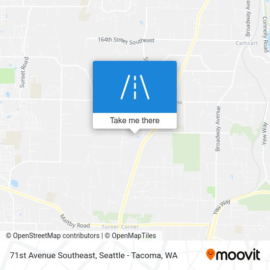 Mapa de 71st Avenue Southeast