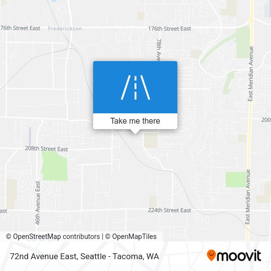 Mapa de 72nd Avenue East