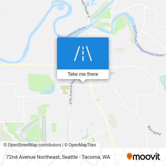 Mapa de 72nd Avenue Northeast