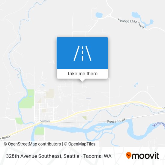 Mapa de 328th Avenue Southeast