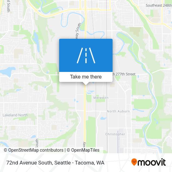 72nd Avenue South map