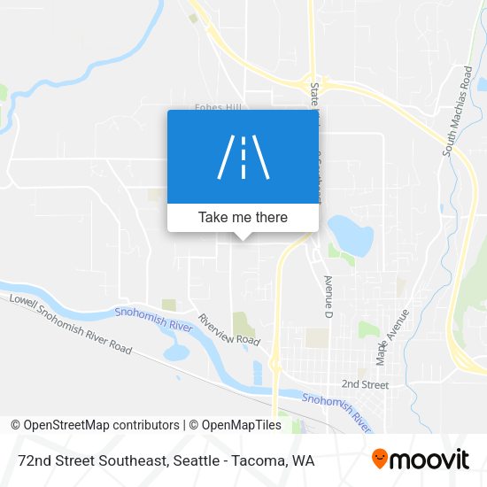 Mapa de 72nd Street Southeast